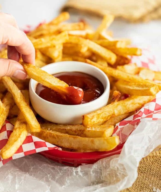 Backdate 1 Homemade French Fries (Baked Or Fried!) - The Cozy Cook