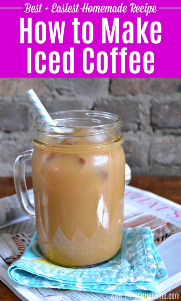 Backdate 4 How To Make The Perfect Iced Coffee  Hello Little Home