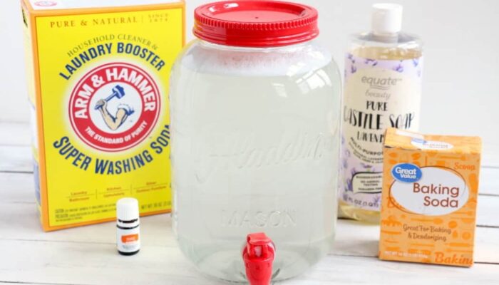 Whip Up Your Own Homemade Washing Liquid In A Snap!