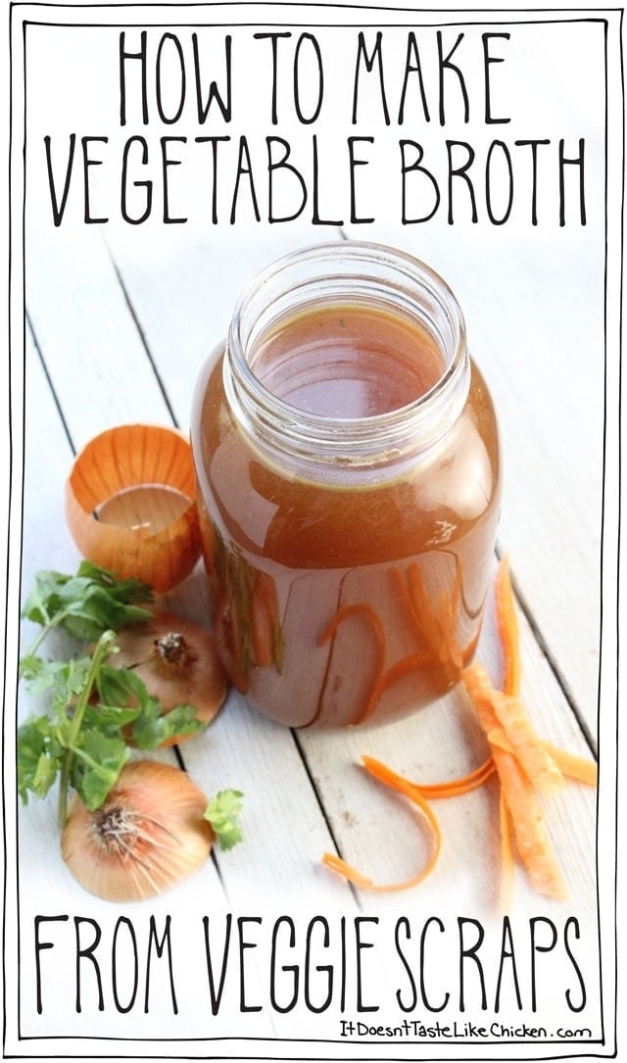 Niche Utama 1 How To Make Vegetable Broth From Veggie Scraps