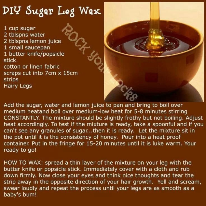 DIY Leg Waxing: Easy Homemade Wax Recipe For Silky Smooth Legs