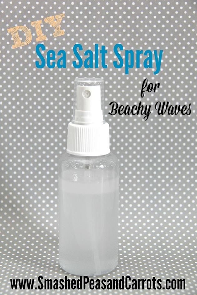 Whip Up Your Own DIY Sea Salt Spray For Gorgeous Beachy Waves!