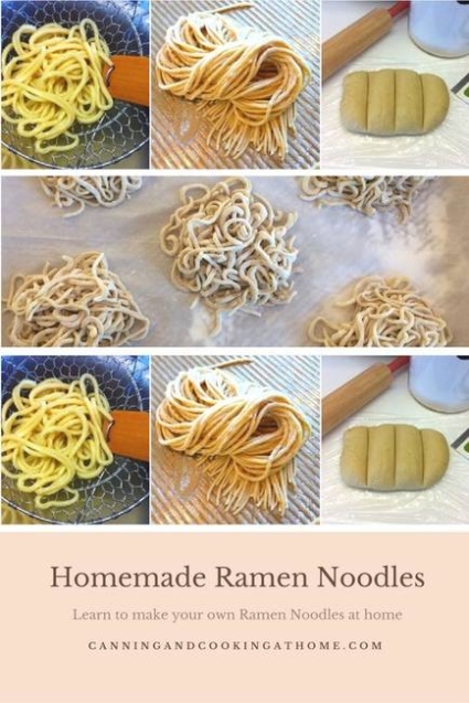 Niche Utama 2 Homemade Ramen Noodles - CANNING AND COOKING AT HOME