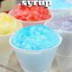 Whip Up Your Own Sweet Treat: DIY Homemade Snow Cone Syrup Recipe