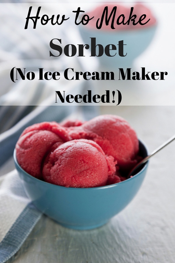 Niche Utama 2 How To Make Sorbet Without Ice Cream Maker