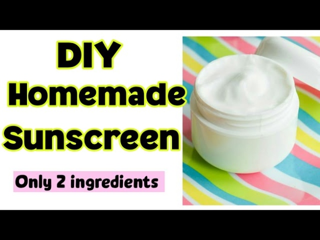 Niche Utama 2 How To Make Sunscreen At Home  DIY Homemade Sunscreen Without